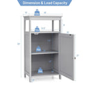 Floor Cabinet Multifunction Storage Rack Organizer Stand by LJGDeals