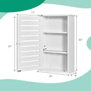 Wall Mount Medicine Cabinet Multifunction Storage Organizer by LJGDeals