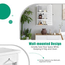 Wall Mount Medicine Cabinet Multifunction Storage Organizer by LJGDeals