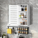 Wall Mount Medicine Cabinet Multifunction Storage Organizer by LJGDeals