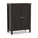 2-Door Bathroom Floor Storage Cabinet Space Saver Organizer by LJGDeals