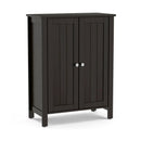 2-Door Bathroom Floor Storage Cabinet Space Saver Organizer by LJGDeals
