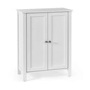 2-Door Bathroom Floor Storage Cabinet Space Saver Organizer by LJGDeals