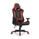 Massage Gaming Chair with Lumbar Support and Headrest by LJGDeals