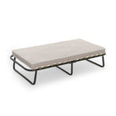 Twin Size Folding Guest Bed with Memory Foam Mattress Made in Italy by LJGDeals