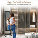 Mirrored Standing Jewelry Cabinet Storage Box by LJGDeals