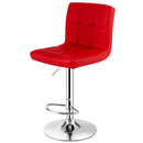 Adjustable Swivel Bar Stool with PU Leather-Brown by LJGDeals