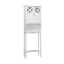 2-Door Over The Toilet Bathroom Storage Cabinet with Adjustable Shelf by LJGDeals