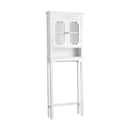 Bathroom Space Saver Carved Top Toilet Rack with Adjustable Shelf by LJGDeals