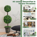 36 Inch Artificial Double Ball Tree Indoor and Outdoor UV Protection by LJGDeals