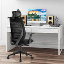 High Back Mesh Office Chair with Clothes Hanger by LJGDeals