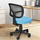 Armless Computer Chair with Height Adjustment and Breathable Mesh for Home Office by LJGDeals