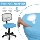 Armless Computer Chair with Height Adjustment and Breathable Mesh for Home Office by LJGDeals