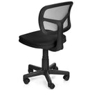 Armless Computer Chair with Height Adjustment and Breathable Mesh for Home Office by LJGDeals