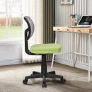 Armless Computer Chair with Height Adjustment and Breathable Mesh for Home Office by LJGDeals