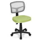 Armless Computer Chair with Height Adjustment and Breathable Mesh for Home Office by LJGDeals