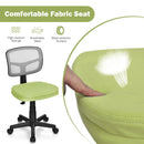 Armless Computer Chair with Height Adjustment and Breathable Mesh for Home Office by LJGDeals