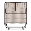 Rollaway Guest Bed with Sturdy Steel Frame and Memory Foam Mattress Made in Italy by LJGDeals