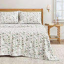 Turkish Cotton Christmas Flannel Sheet Set - Whittaker Collection by Great Bay Home