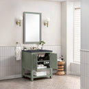 James Martin Breckenridge 30" Single Bathroom Vanity, Smokey Celadon