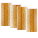 Oversized Striped Border Cabana Beach Towel - Santa Cruz by Great Bay Home