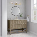 James Martin Emmeline 48" Single Bathroom Vanity, Pebble Oak