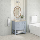 James Martin Breckenridge 30" Single Bathroom Vanity, Serenity Blue