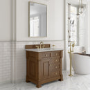 James Martin Brookfield 36" Single Bathroom Vanity, Honey Oak