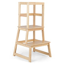 2-in-1 Multifunctional Toddler Step Stool with Safety Rail by LJGDeals