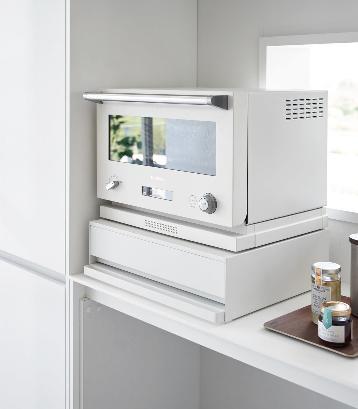 Countertop Drawer with Pull-Out Shelf - Steel, photo 4 of 19