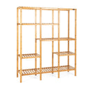 Multifunctional Bamboo Shelf Storage Organizer Rack by LJGDeals