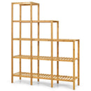 Multifunctional Bamboo Shelf Display Organizer by LJGDeals