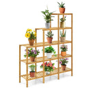 Multifunctional Bamboo Shelf Display Organizer by LJGDeals