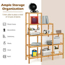 Multifunctional Bamboo Shelf Display Organizer by LJGDeals