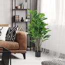51 Inch 2-Pack Artificial Fiddle Leaf Fig Tree for Indoor and Outdoor by LJGDeals