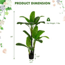 5 Feet Artificial Tree with 18 Large Leaves by LJGDeals