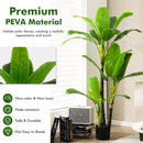 5 Feet Artificial Tree with 18 Large Leaves by LJGDeals