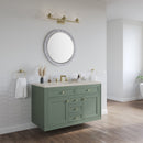 James Martin Chicago 48" Single Bathroom Vanity, Smokey Celadon