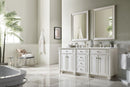 James Martin Bristol 72" Double Bathroom Vanity, Bright White
