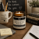 Malicious Women Co. I Talk To Everyone Moving My Seat Won't Help 9oz Work Candle Funny Office Soy Wax Gift Candle