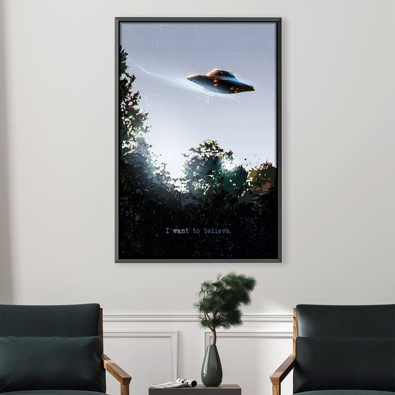 I Want To Believe Canvas