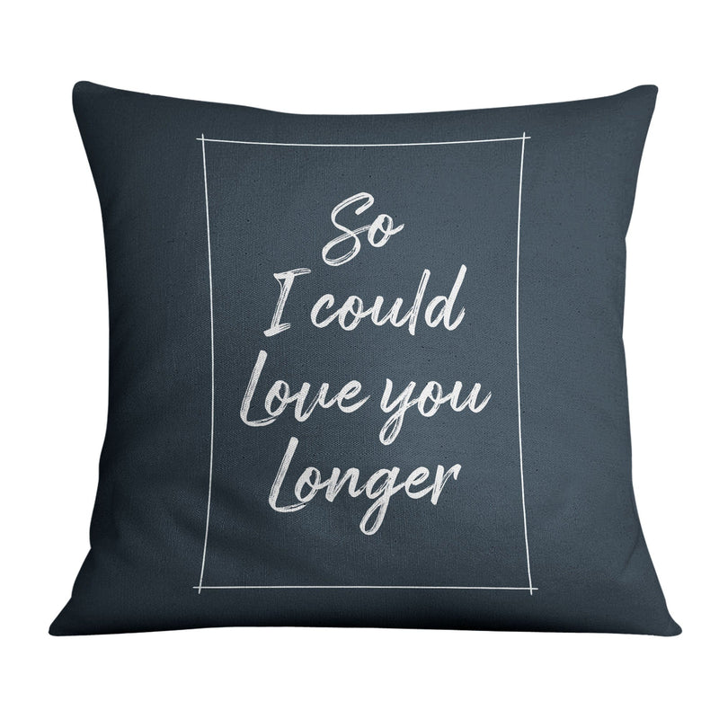 I Wish I Met You Sooner Cushion