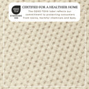 100% Cotton Checkered Jacquard Bath Towel Set - Giuliana Collection by Great Bay Home