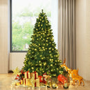 7 Feet PVC Artificial Christmas Tree with LED Lights by LJGDeals
