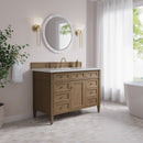 James Martin Brittany 48" Single Bathroom Vanity, Pecan