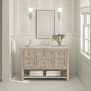 James Martin Breckenridge 48" Single Bathroom Vanity, Whitewashed Oak