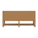 James Martin Malibu 72" Double Bathroom Vanity, Amber Birch