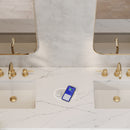 James Martin Breckenridge 72" Double Bathroom Vanity, Bright White
