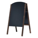 31.5 Inch Wood A-Frame Sidewalk Signage Chalkboard by LJGDeals