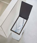 Lidded Garbage Bag Holder - Steel by Yamazaki Home